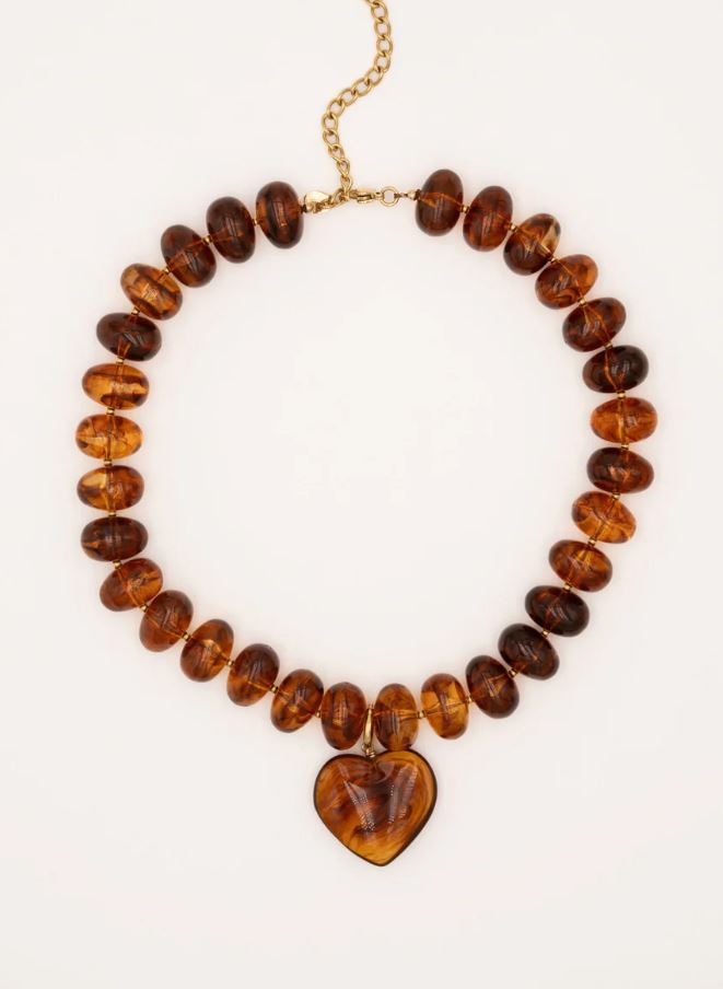 Collier Coeur sauvage