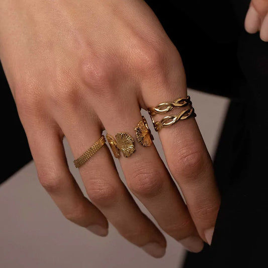 Bague Ginkos