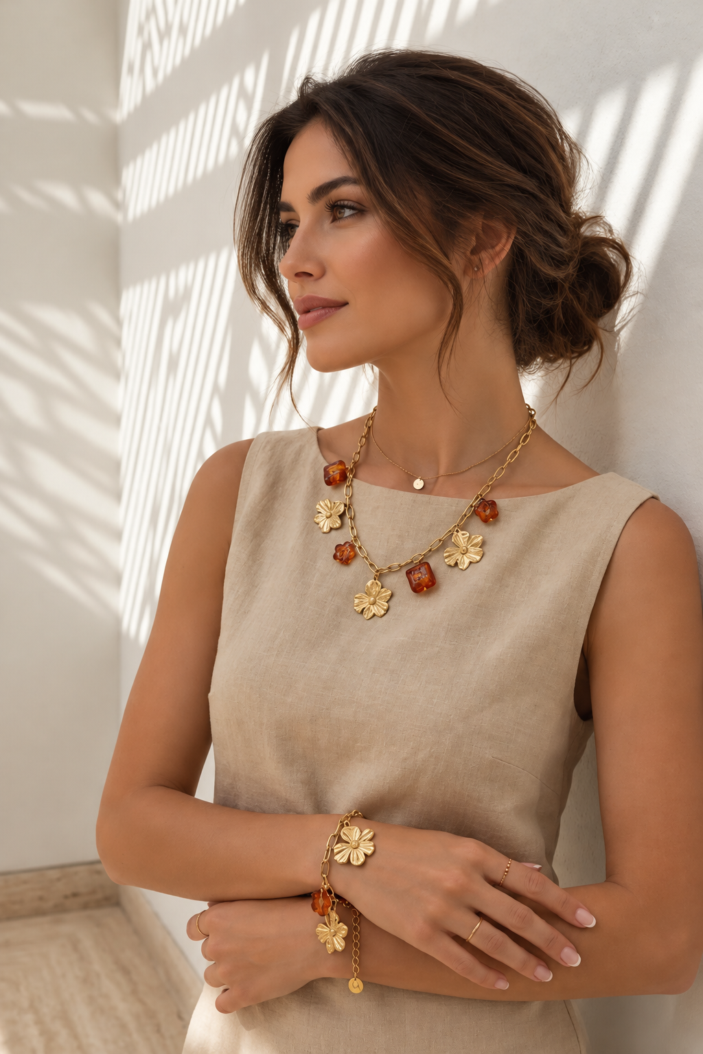 Collier Florélys d'Ambre